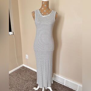 Olive & Oak Striped Maxi Dress